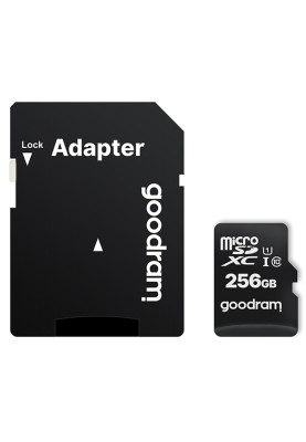 Memory card Secure Digital Micro256Gb GoodRAM UHS-I (class 10) + Adapter