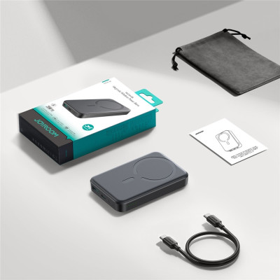 УМБ Joyroom Magnetic Wireless 10000mAh JR-W020 20W QC USB-C In/Out Black УМБ Joyroom Magnetic Wireless 10000mAh JR-W020 20W QC USB-C In/Out Black