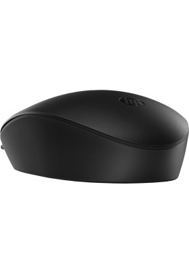 Мишка дротова HP 125, 3кн., 1200 dpi, чорна