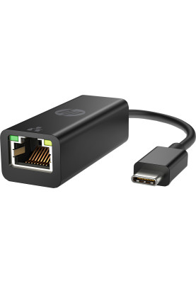 Перехідник USB 3.0 Type-C --> Ethernet RJ45 HP чорний