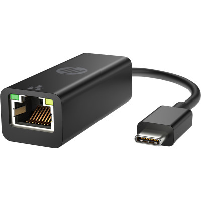Перехідник USB 3.0 Type-C --> Ethernet RJ45 HP чорний