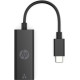 Перехідник USB 3.0 Type-C --> Ethernet RJ45 HP чорний