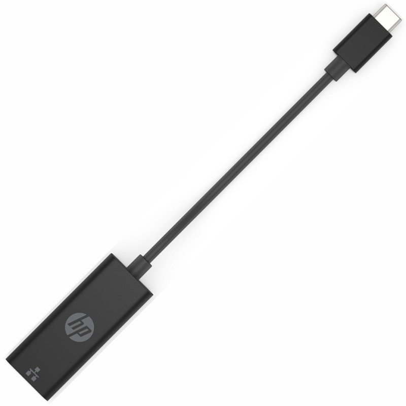 Перехідник USB 3.0 Type-C --> Ethernet RJ45 HP чорний