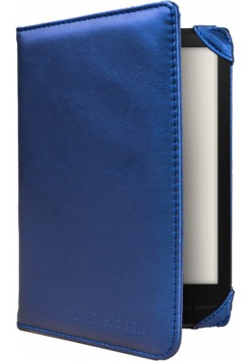 Обкладинка PocketBook 7.8" для PB740,  кутики, синій металік