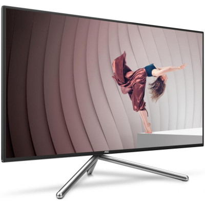 Монітор TFT 31.5" AOC U32U1, 4K, IPS, USB-C, HDMI x2, DisplayPort, Pivot, колонки, чорний з сріблястим