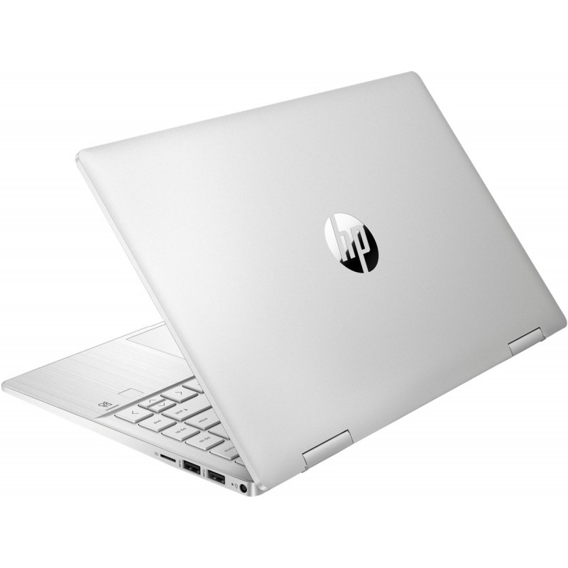 Ноутбук HP Pavilion x360 14-ek1008ua 14" FHD IPS Ts/i5-1335U (4.6)/8Gb/SSD512Gb/Int IrX/Підсв/DOS/Сріблястий (833G3EA)
