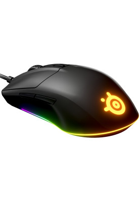Мишка SteelSeries Rival 3 Gen 2, RGB, Black