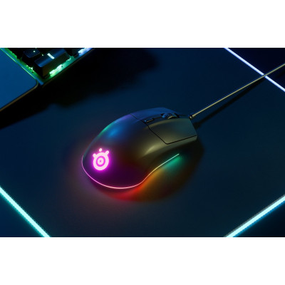 Мишка SteelSeries Rival 3 Gen 2, RGB, Black Мишка SteelSeries Rival 3 Gen 2, RGB, Black
