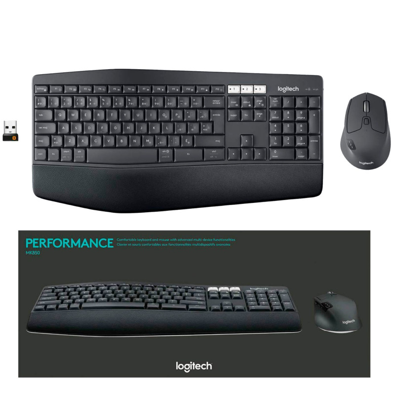 Комплект Logitech Wireless Combo MK850 бездортовий