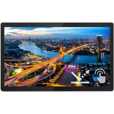 Монітор TFT 23,8" Philips 242B1TFL, IPS, сенсорний (10 дотиків), D-Sub, DP, DVI-D, HDMI, USB-hub, чорний