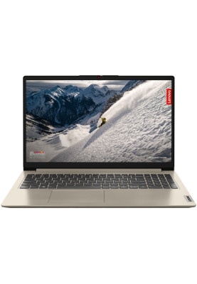 Ноутбук Lenovo IdeaPad 1 15.6"FHD IPS/R5-5625U/16/512SSD/UMA/DOS/Sand (82R400WBRA)