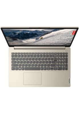 Ноутбук Lenovo IdeaPad 1 15.6"FHD IPS/R5-5625U/16/512SSD/UMA/DOS/Sand (82R400WBRA)