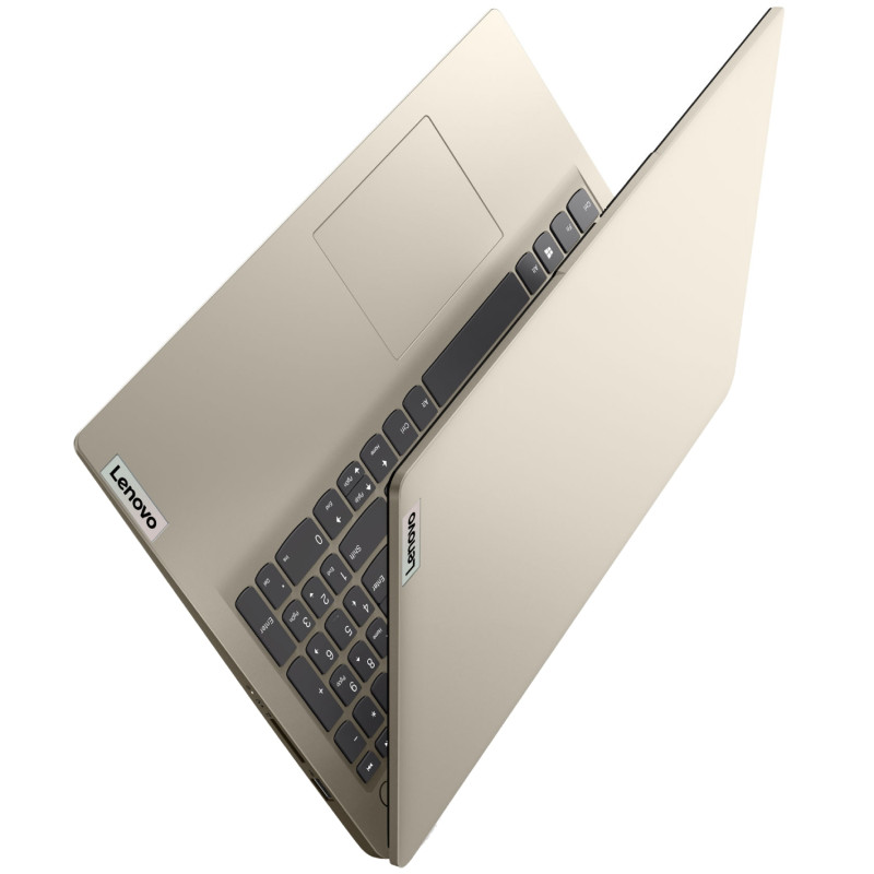 Ноутбук Lenovo IdeaPad 1 15.6"FHD IPS/R5-5625U/16/512SSD/UMA/DOS/Sand (82R400WBRA)