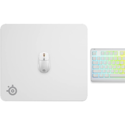 Ігрова поверхня SteelSeries QcK L 450х400х2мм White Ігрова поверхня SteelSeries QcK L 450х400х2мм White