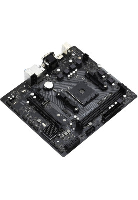 ASRock A520M-HDV (AM4/A520, 2*DDR4, PCIex16, D-Sub/DVI-D/HDMI, 4xSATAІІІ, M.2, GLan, 8ch, mATX)