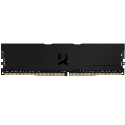 DDR4 16Gb 3600MHz (2*8Gb) GoodRAM IRDM PRO Deep Black, чорний, Kit Retail