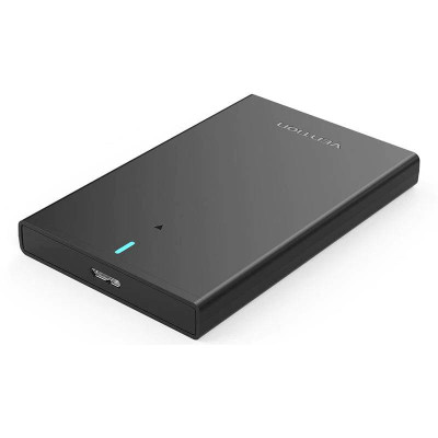 Зовнішня кишеня для 2.5" HDD/SSD USB 3.0 Micro-B Black Vention
