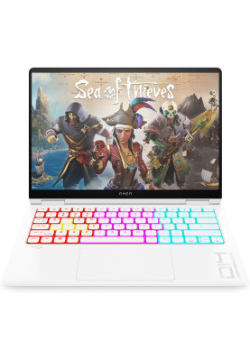Ноутбук HP OMEN Gaming 14-fb0022ua 14"2.8K OLED,400n/Ultra7-155H(4.8)/16Gb/SSD1Tb/GF RTX 4050,6GB /Підсв/DOS (A49ZSEA)