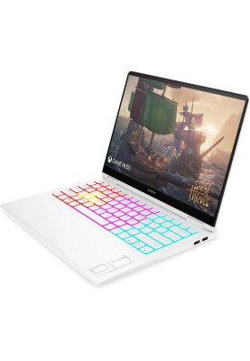 Ноутбук HP OMEN Gaming 14-fb0022ua 14"2.8K OLED,400n/Ultra7-155H(4.8)/16Gb/SSD1Tb/GF RTX 4050,6GB /Підсв/DOS (A49ZSEA)