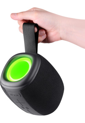 Акустична система 1.0 Defender Enjoy S550, 7W, Bluetooth/Light/FM/USB/TF/Type-C чорна