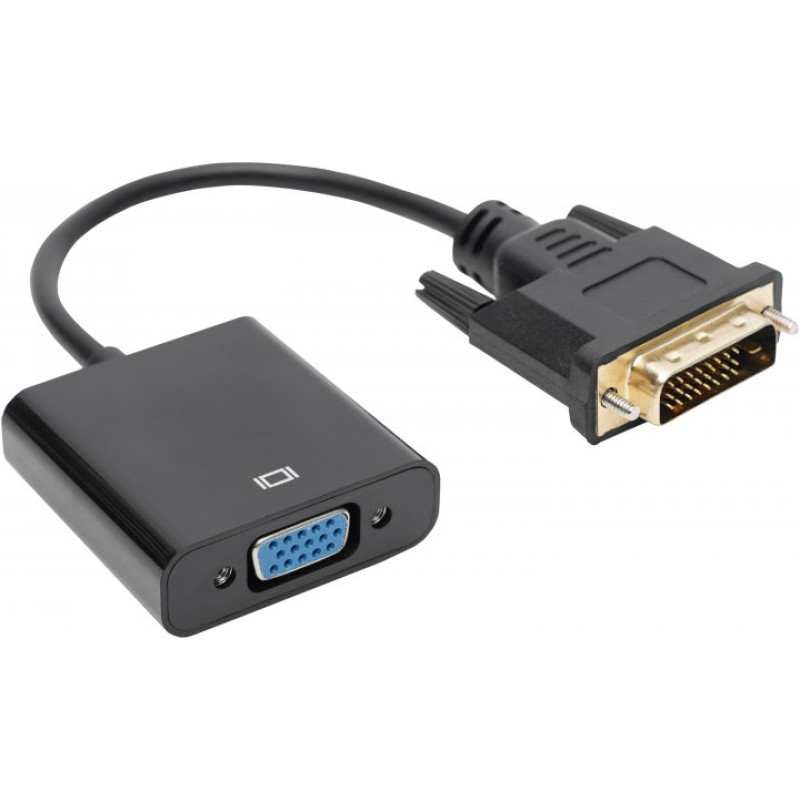 Перехідник DVI 25M --> VGA 15F HDTV 1080p