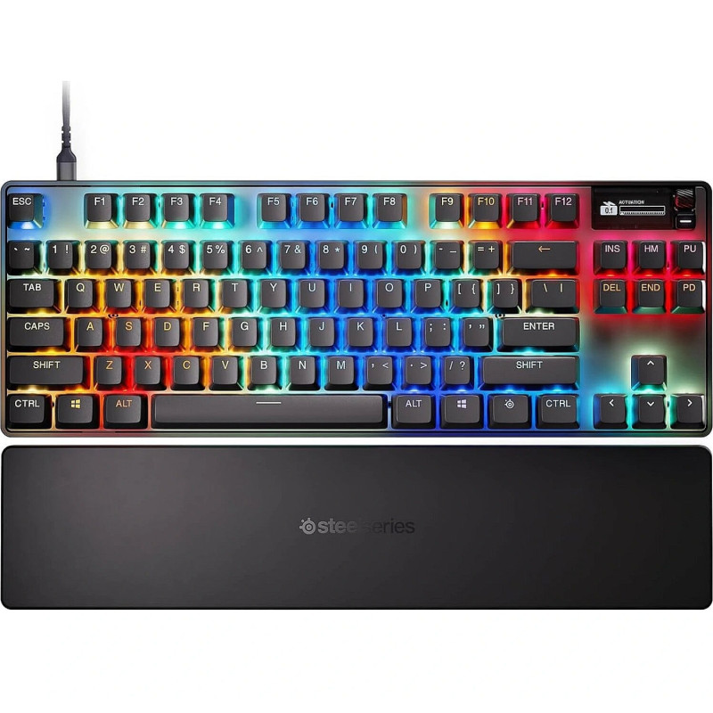 Клавіатура ігрова оптична SteelSeries Apex Pro TKL Gen 3 - UA