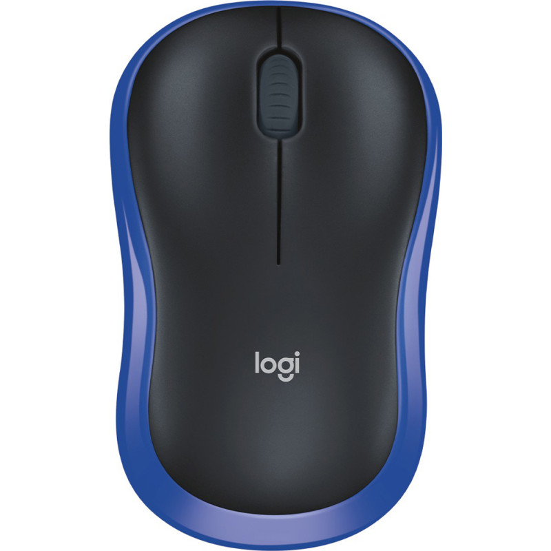 Мишка Logitech M185 бездротова, Blue (new)