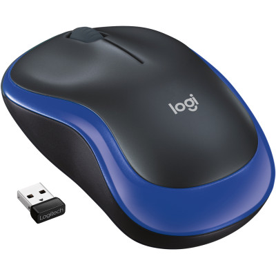 Мишка Logitech M185 бездротова, Blue (new) Мишка Logitech M185 бездротова, Blue (new)