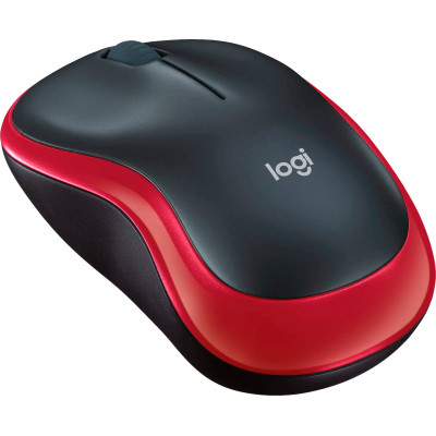 Мишка Logitech M185 бездротова, Red (new) Мишка Logitech M185 бездротова, Red (new)
