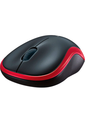 Мишка Logitech M185 бездротова, Red (new)