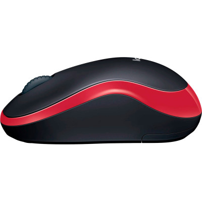 Мишка Logitech M185 бездротова, Red (new) Мишка Logitech M185 бездротова, Red (new)