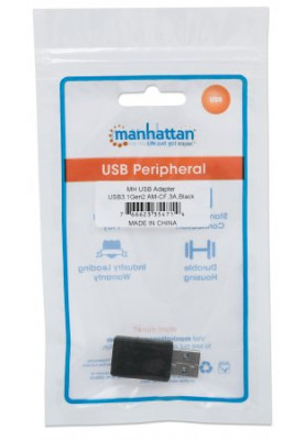 Перехідник USB3.1 Type-C (F)-USB3.0 Type-A (M), Manhattan