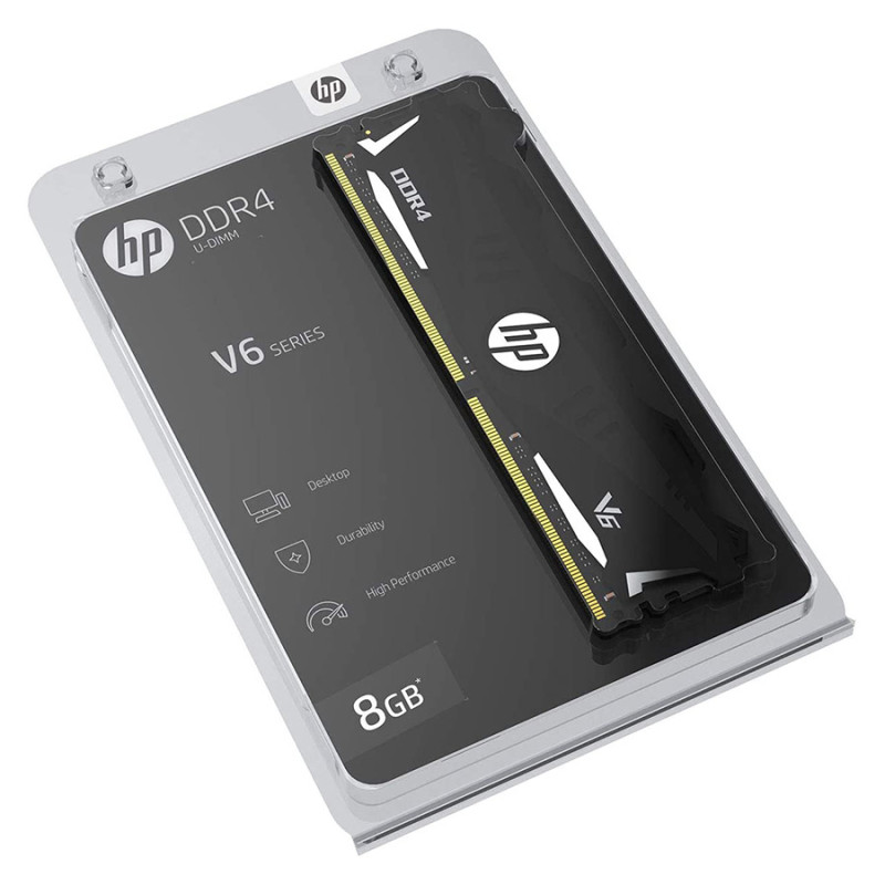 DDR4  8GB 3600MHz HP V6 with Heatshield, Retail
