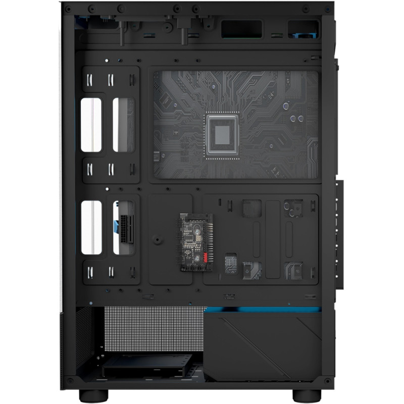 Корпус LogicConcept LOOK ARGB USB 3.0x2 USB-Cx1 BLACK без БЖ ATX