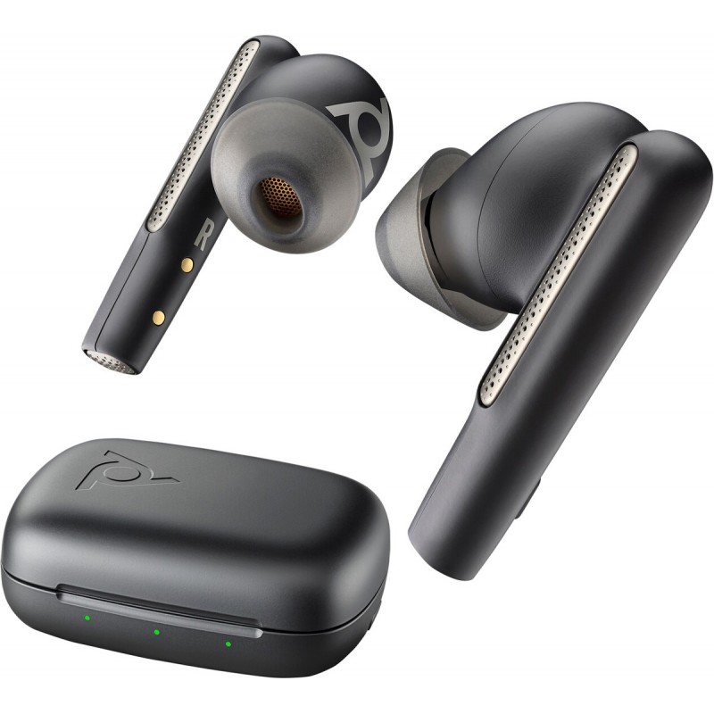 Навушники з мікрофоном Poly TWS Voyager Free 60 Earbuds + BT700A + BCHC Black