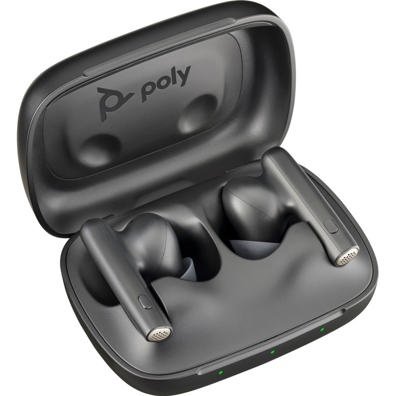 Навушники з мікрофоном Poly TWS Voyager Free 60 Earbuds + BT700A + BCHC Black