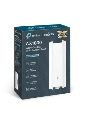 Точка доступу TP-Link EAP610 Outdoor, AX1800 1xGE LAN PoE MU-MIMO стел