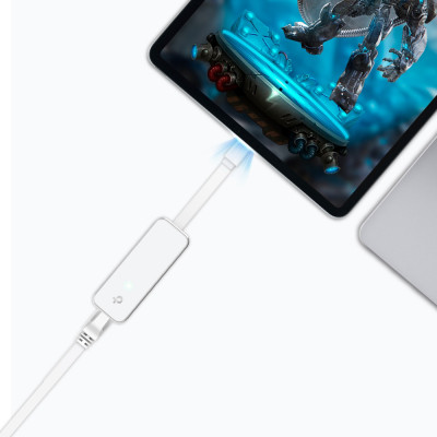 Мережевий адаптер TP-Link UE300 1xGE, USB Type C