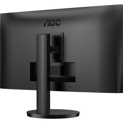 TFT 27" AOC U27B3AF, IPS, 4K UHD, HDMIx2, DP, HAS, колонки, чорний