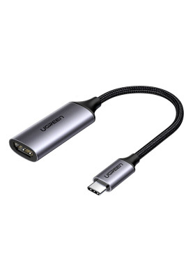 Перехідник USB 2.0 Type C --> HDMI V2.0 4K@60Hz 10 См CM297 UGREEN Сірий