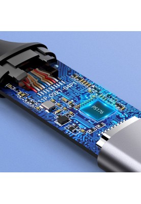 Перехідник USB 2.0 Type C --> HDMI V2.0 4K@60Hz 10 См CM297 UGREEN Сірий