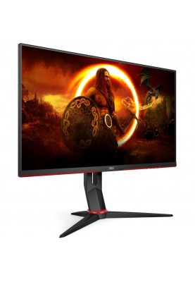 TFT 27" AOC Q27G2S/EU, IPS, QHD, 1ms, 165Hz, HDMI x 2, DP, HAS, pivot, чорний з червоним