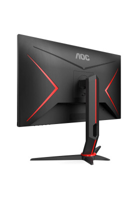 TFT 27" AOC Q27G2S/EU, IPS, QHD, 1ms, 165Hz, HDMI x 2, DP, HAS, pivot, чорний з червоним