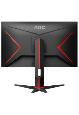 TFT 27" AOC Q27G2S/EU, IPS, QHD, 1ms, 165Hz, HDMI x 2, DP, HAS, pivot, чорний з червоним