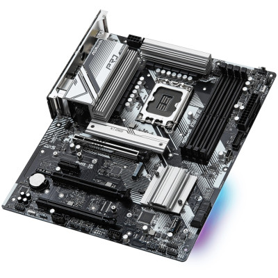 ASRock B760 PRO RS (1700/B760, 4*DDR5, 3xPCIex16, 4xSATAІІІ, 3xM.2, 2.5GLan, 7.1ch, ATX)