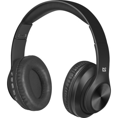 Гарнітура Defender FreeMotion B552 Bluetooth+3,5мм, Black Гарнітура Defender FreeMotion B552 Bluetooth+3,5мм, Black