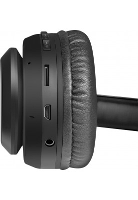 Навушники з мікрофоном Defender FreeMotion B552 Bluetooth, чорні