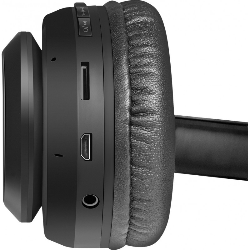 Навушники з мікрофоном Defender FreeMotion B552 Bluetooth, чорні