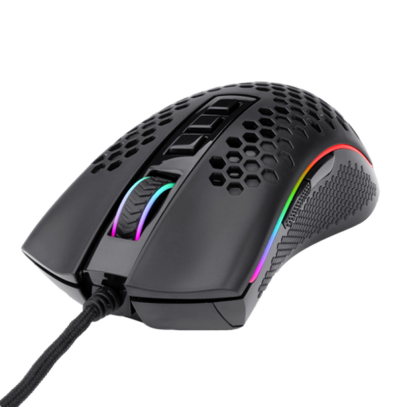 Мишка Redragon Storm Elite RGB, ігрова, 16000dpi., 10кн., чорна