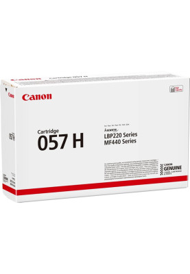 Картридж Canon 057H LBP223dw/226dw/228x/MF443dw/445dw/446X/MF449X Black (10000 стор)